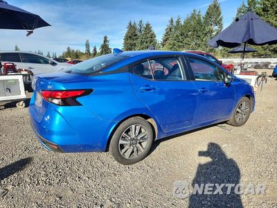 Trzecie zdjęcie samochodu z tyłu: 2021 NISSAN VERSA SV VIN:3N1CN8EV6ML870347 - miniatura