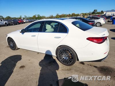 Drugie zdjęcie samochodu z przodu: 2022 MERCEDES-BENZ C 300 4MATIC VIN:W1KAF4HB9NR015198 - miniatura