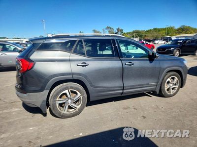 Trzecie zdjęcie samochodu z tyłu: 2019 GMC TERRAIN SLT VIN:3GKALPEV0KL159264 - miniatura