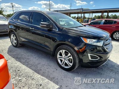 Czwarte zdjęcie samochodu z boku: 2017 FORD EDGE TITANIUM VIN:2FMPK3K94HBC03646 - miniatura