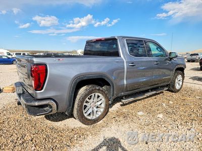 Trzecie zdjęcie samochodu z tyłu: 2021 GMC SIERRA K1500 SLE VIN:3GTU9BET1MG277733 - miniatura