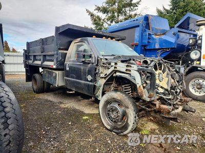 Czwarte zdjęcie samochodu z boku: 2012 FORD F550 SUPER DUTY DUMP TRUCK VIN:1FDUF5HT5CEA93600 - miniatura