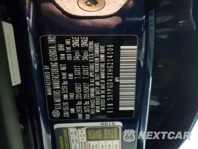 Zdjęcie 14 z 14 samochodu: 2017 KIA SORENTO LX VIN:5XYPGDA3XHG214106 - miniatura