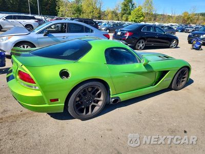 Trzecie zdjęcie samochodu z tyłu: 2008 DODGE VIPER SRT-10 VIN:1B3JZ69Z38V200191 - miniatura