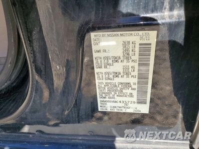 Zdjęcie 12 z 12 samochodu: 2011 NISSAN FRONTIER S VIN:1N6AD0EV6BC435729 - miniatura