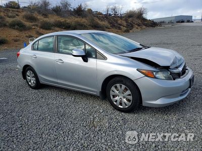 Czwarte zdjęcie samochodu z boku: 2012 HONDA CIVIC LX VIN:19XFB2F52CE367707 - miniatura