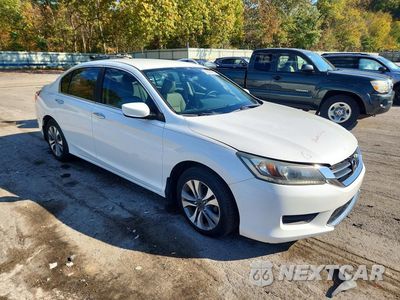 Czwarte zdjęcie samochodu z boku: 2014 HONDA ACCORD LX VIN:1HGCR2F31EA037013 - miniatura