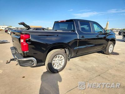 Trzecie zdjęcie samochodu z tyłu: 2023 CHEVROLET SILVERADO K1500 LT VIN:1GCUDDED2PZ333878 - miniatura
