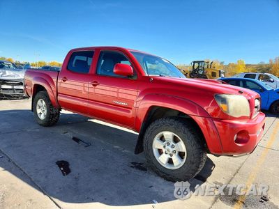 Czwarte zdjęcie samochodu z boku: 2010 TOYOTA TACOMA V6 VIN:5TELU4EN3AZ706572 - miniatura
