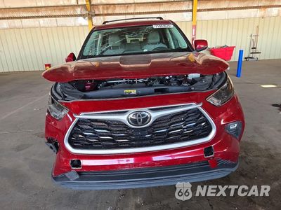 Piąte zdjęcie samochodu w środku: 2022 TOYOTA HIGHLANDER LE VIN:5TDZZRAH2NS092660 - miniatura