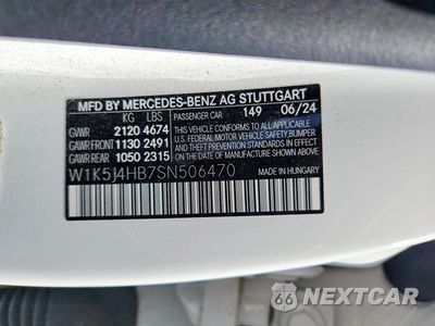 Zdjęcie 13 z 13 samochodu: 2025 MERCEDES-BENZ CLA 250 4MATIC VIN:W1K5J4HB7SN506470 - miniatura