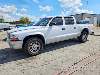 2004 DODGE DAKOTA QUAD SLT 1D7HL48N94S763961 - główne zdjęcie licytacji z USA - miniatura