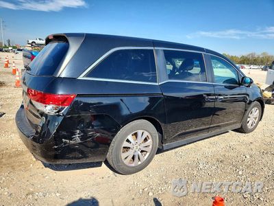 Trzecie zdjęcie samochodu z tyłu: 2016 HONDA ODYSSEY EXL VIN:5FNRL5H68GB013434 - miniatura
