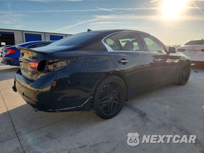 Trzecie zdjęcie samochodu z tyłu: 2018 INFINITI Q50 RED SPORT 400 VIN:JN1FV7AP9JM460996 - miniatura