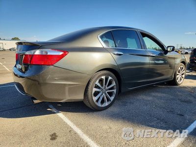 Trzecie zdjęcie samochodu z tyłu: 2014 HONDA ACCORD SPORT VIN:1HGCR2F59EA270459 - miniatura