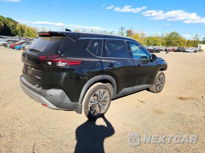 Trzecie zdjęcie samochodu z tyłu: 2021 NISSAN ROGUE SV VIN:5N1AT3BB0MC751160 - miniatura