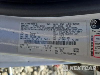 Zdjęcie 12 z 12 samochodu: 2015 FORD FIESTA SE VIN:3FADP4BJ5FM219591 - miniatura
