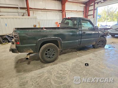 Trzecie zdjęcie samochodu z tyłu: 2002 CHEVROLET SILVERADO 1500 VIN:1GCEK14V22Z294236 - miniatura