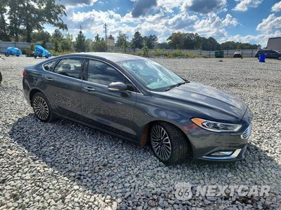 Czwarte zdjęcie samochodu z boku: 2018 FORD FUSION SE VIN:3FA6P0HD5JR130439 - miniatura