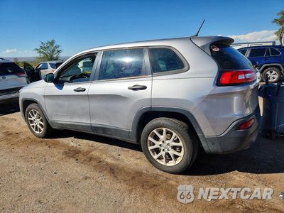 Drugie zdjęcie samochodu z przodu: 2014 JEEP CHEROKEE SPORT VIN:1C4PJLAB0EW167086 - miniatura
