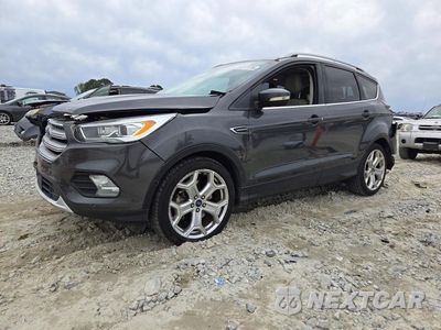 2019 FORD ESCAPE TITANIUM 1FMCU0J91KUC19541 - główne zdjęcie licytacji z USA - miniatura