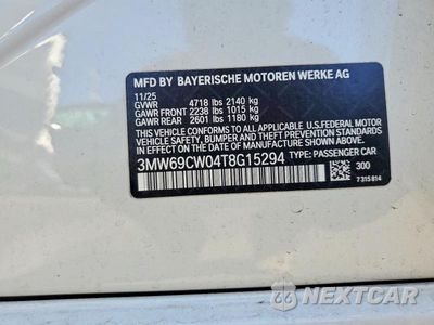 Zdjęcie 12 z 12 samochodu: 2026 BMW 330I VIN:3MW69CW04T8G15294 - miniatura