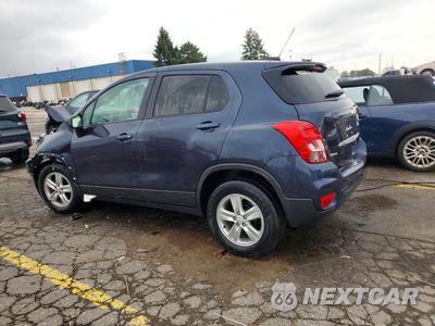 Drugie zdjęcie samochodu z przodu: 2019 CHEVROLET TRAX LS VIN:3GNCJKSB3KL229130 - miniatura