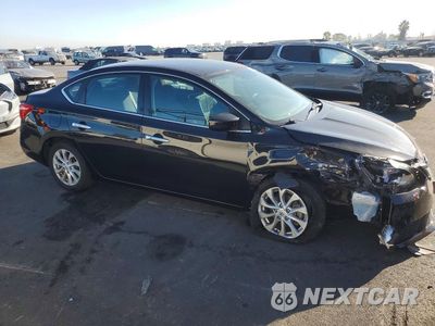 Czwarte zdjęcie samochodu z boku: 2018 NISSAN SENTRA SV VIN:3N1AB7AP5JL614469 - miniatura