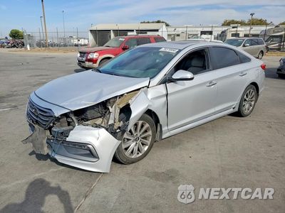 2017 HYUNDAI SONATA SPORT 5NPE34AF7HH442375 - główne zdjęcie licytacji z USA - miniatura
