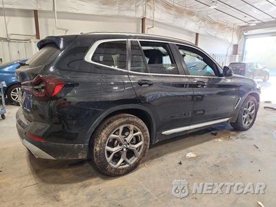 Trzecie zdjęcie samochodu z tyłu: 2022 BMW X3 XDRIVE30I VIN:5UX53DP01N9K71693 - miniatura
