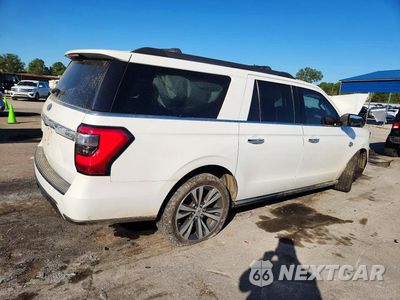 Trzecie zdjęcie samochodu z tyłu: 2021 FORD EXPEDITION MAX KING RANCH VIN:1FMJK1NT3MEA04281 - miniatura