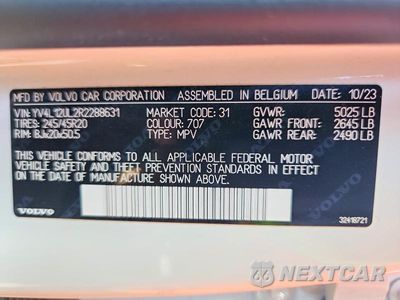 Zdjęcie 13 z 13 samochodu: 2024 VOLVO XC40 PLUS VIN:YV4L12UL2R2288631 - miniatura