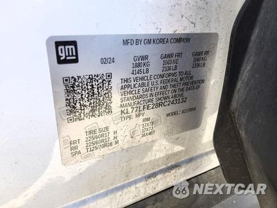 Zdjęcie 13 z 13 samochodu: 2024 CHEVROLET TRAX LS VIN:KL77LFE28RC243132 - miniatura