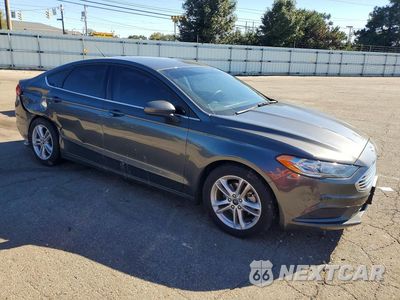 Czwarte zdjęcie samochodu z boku: 2018 FORD FUSION SE VIN:3FA6P0H77JR196176 - miniatura