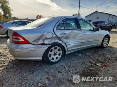 Trzecie zdjęcie samochodu z tyłu: 2006 MERCEDES-BENZ C 280 4MATIC VIN:WDBRF92H46F824729 - miniatura