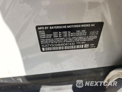 Zdjęcie 13 z 13 samochodu: 2021 BMW X3 XDRIVE30I VIN:5UXTY5C04M9D87430 - miniatura
