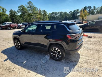 Drugie zdjęcie samochodu z przodu: 2022 JEEP COMPASS LIMITED VIN:3C4NJDCB5NT150039 - miniatura