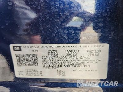 Zdjęcie 13 z 13 samochodu: 2020 CHEVROLET EQUINOX PREMIER VIN:3GNAXNEV0LS641333 - miniatura