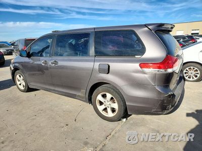 Drugie zdjęcie samochodu z przodu: 2011 TOYOTA SIENNA BASE 7-PASSENGER VIN:5TDKA3DC4BS005956 - miniatura