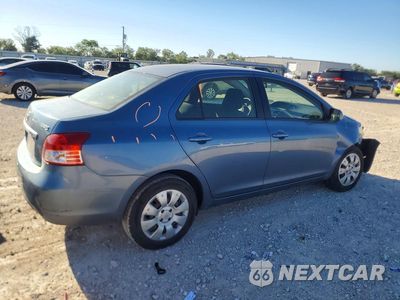 Trzecie zdjęcie samochodu z tyłu: 2012 TOYOTA YARIS FLEET VIN:JTDBT4K38CL036181 - miniatura