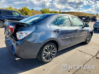 Trzecie zdjęcie samochodu z tyłu: 2016 TOYOTA COROLLA S PLUS VIN:5YFBURHE9GP554042 - miniatura