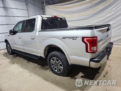 Drugie zdjęcie samochodu z przodu: 2017 FORD F150 SUPERCREW VIN:1FTEW1EP8HFA17587 - miniatura