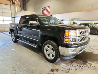 Czwarte zdjęcie samochodu z boku: 2014 CHEVROLET SILVERADO K1500 LTZ VIN:3GCUKSEC9EG400927 - miniatura