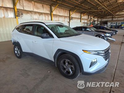 Czwarte zdjęcie samochodu z boku: 2022 HYUNDAI TUCSON SEL VIN:5NMJB3AE2NH161130 - miniatura
