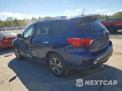 Drugie zdjęcie samochodu z przodu: 2017 NISSAN PATHFINDER S VIN:5N1DR2MM9HC690885 - miniatura