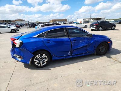 Trzecie zdjęcie samochodu z tyłu: 2016 HONDA CIVIC LX VIN:19XFC2F55GE074807 - miniatura