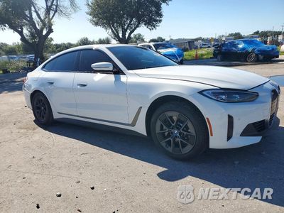 Czwarte zdjęcie samochodu z boku: 2023 BMW I4 EDRIVE 35 VIN:WBY43AW08PFP70958 - miniatura
