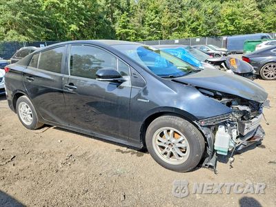 Czwarte zdjęcie samochodu z boku: 2021 TOYOTA PRIUS LE VIN:JTDKAMFU5M3146258 - miniatura