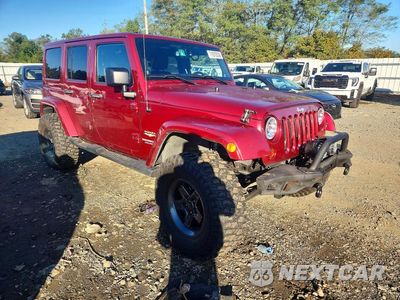 Czwarte zdjęcie samochodu z boku: 2013 JEEP WRANGLER UNLIMITED SAHARA VIN:1C4BJWEG2DL571458 - miniatura