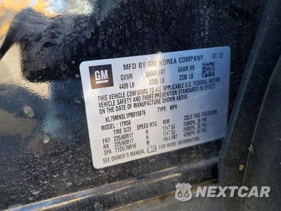 Zdjęcie 12 z 12 samochodu: 2023 CHEVROLET TRAILBLAZER LS VIN:KL79MNSL1PB015876 - miniatura